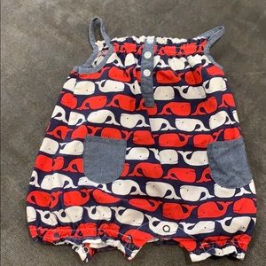 Mud Pie Whale Romper